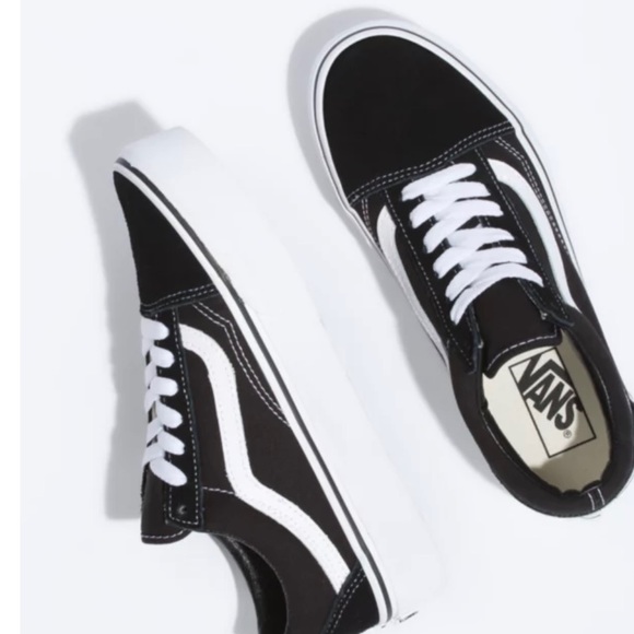 👟Like New👟 VANS Old School Platform Sneakers - Picture 4 of 6